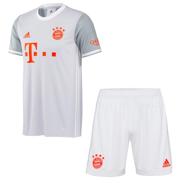 Camiseta Bayern Munich Segunda Equipación Niños 2020-2021 Blanco